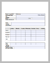 Numbers Timesheet Template Excel Format