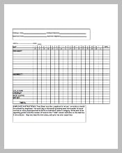 Project Timesheet Template Excel Format Download
