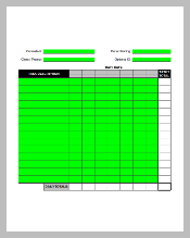 MS Excel Timesheet Template Free Download