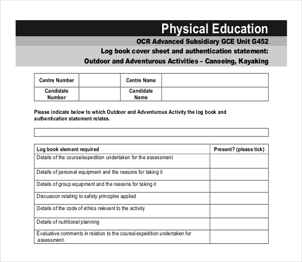 11+ Cover Sheet Templates - PDF