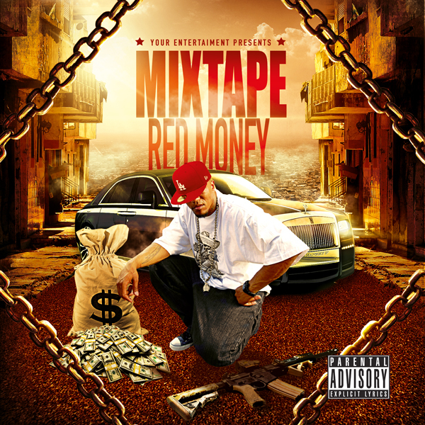 green money mixtape hip hop template sample
