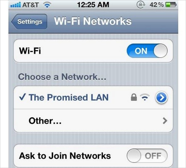 the promised lan
