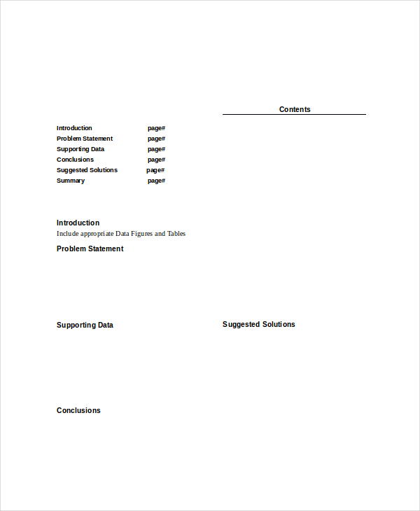 Paper Template - 10+ Free Word, PDF Documents Download ...