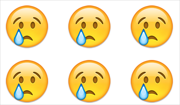 15+ Express you Sadness with this Fabulous Sad Emojis