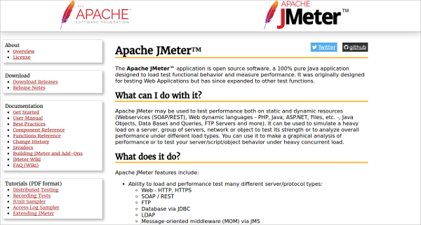 apache jmeter http load testing tool