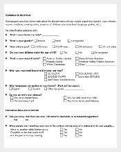 Example Template to Download Demographic Survey Questions