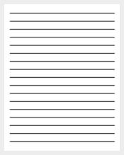 handwriting template printable Example, Format Sample, Free  11 Templates Line  Paper