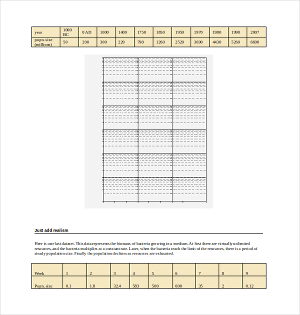 semi log ruled paper