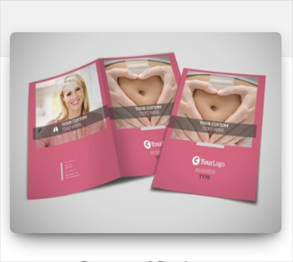 pregnancy care info brochure template