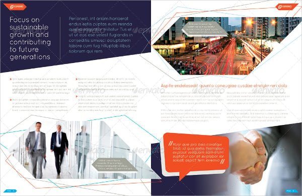 brochure template indesign 8 page layout 0