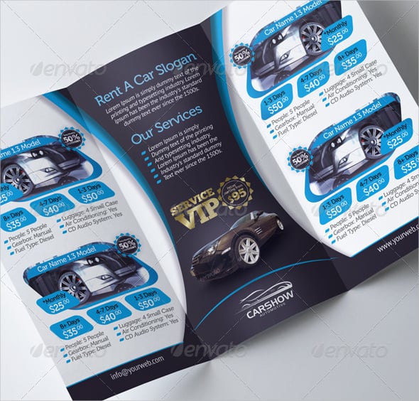 rent-a-car-trifold-brochure