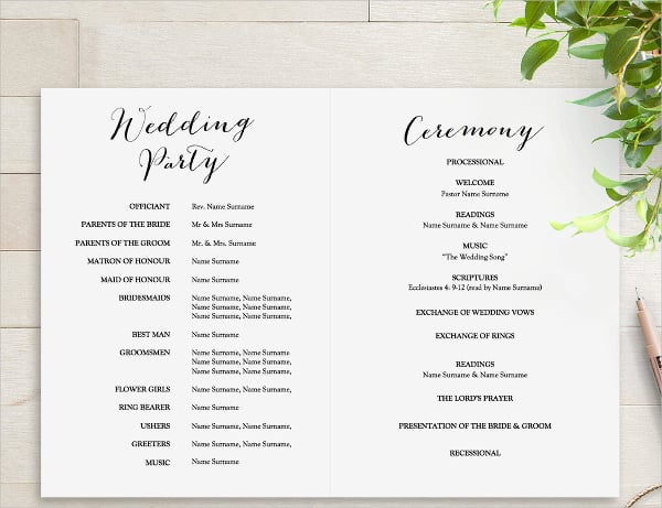 25-wedding-program-templates-psd-ai-eps-publisher