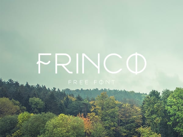frinco free font