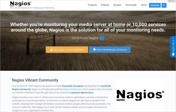 nagios it infrastructure web monitoring