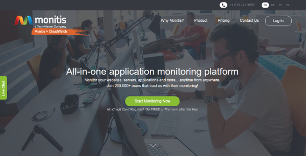 monitis all in one application monitoring