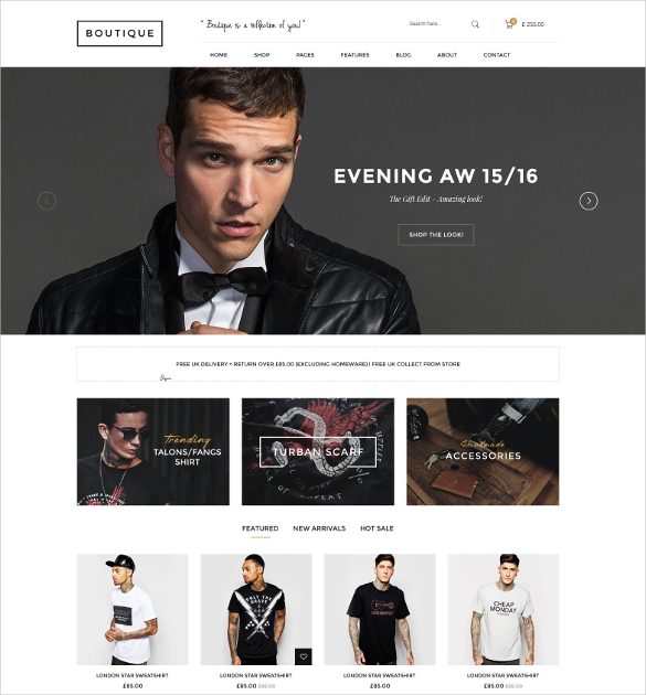 35+ Boutique Website Themes & Templates