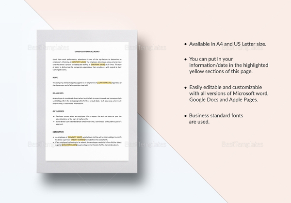 HR Policy Template - 20+ Free Word, Excel, PDF Documents Download