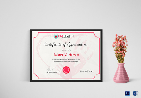 health-certificate-of-appreciation-template