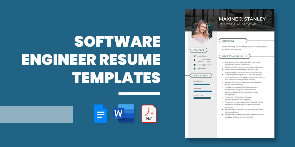 resume template software engineer download