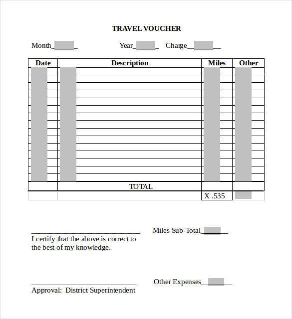 25+ Microsoft Word Format Voucher Templates