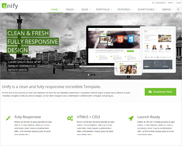 beautiful bootstrap website theme 18
