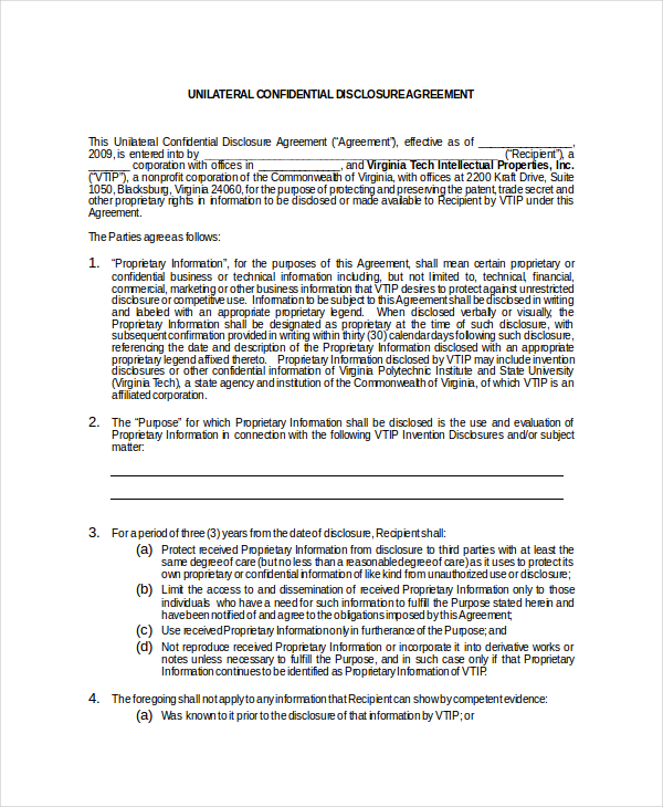 Mutual Confidentiality Agreement - 6+ Free Word, PDF Documents Download