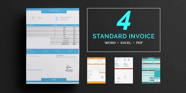 standard invoice template