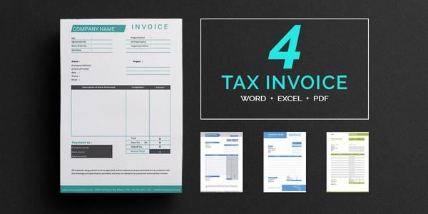 tax invoice template