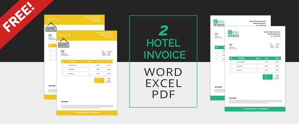 hotel invoice template