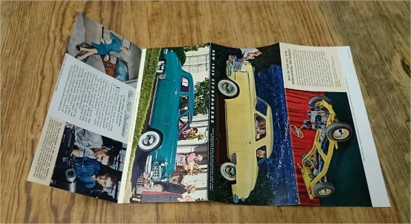 vintage automotive sales brochure