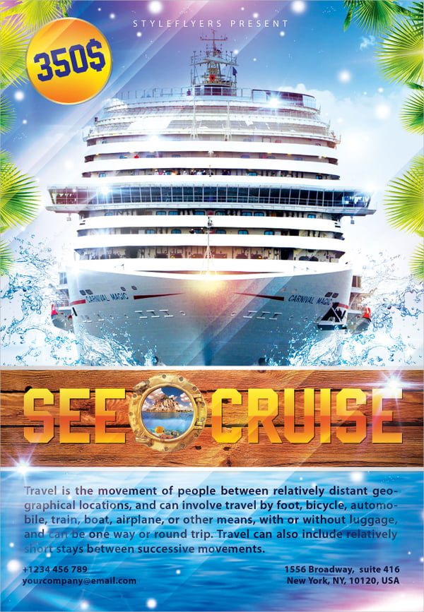 see cruise flyer