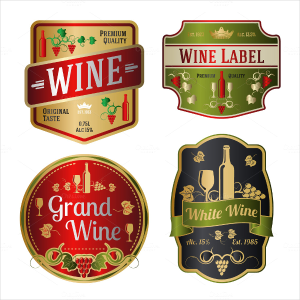 17+ Bottle Label Templates Free PSD, AI, EPS Format Download