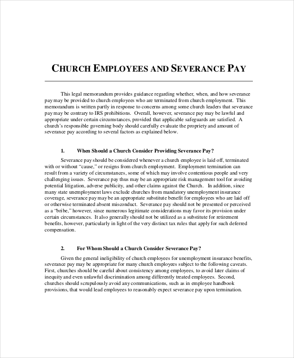 church employee confidentiality agreement