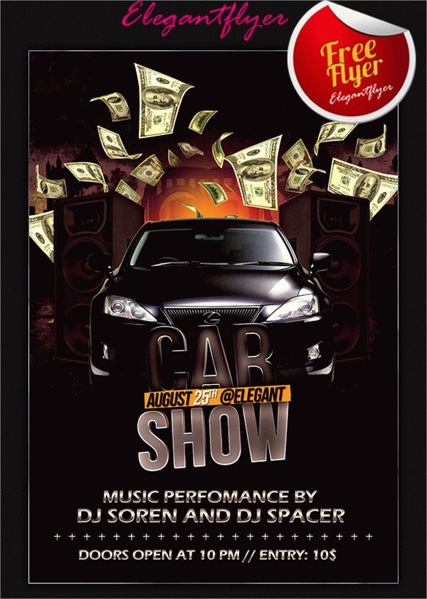 21+ Car Show Flyer Templates - PSD, In Design, AI | Free & Premium