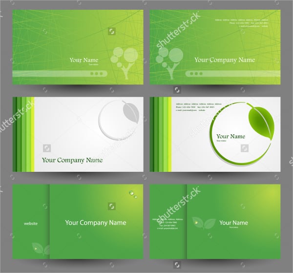 eco friendly business card