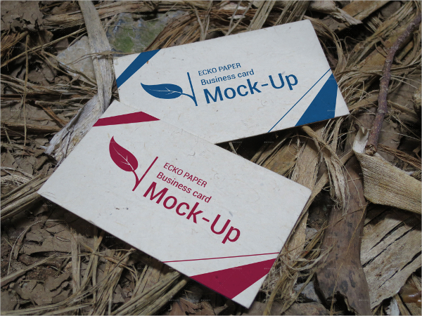 eco kraft paper business card