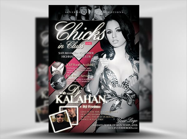 luxurious club flyer template