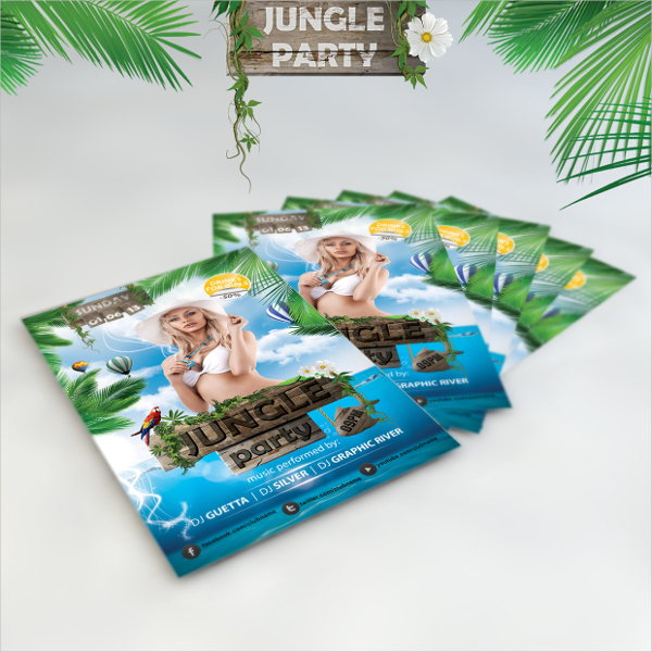 jungle-party-flyer-template