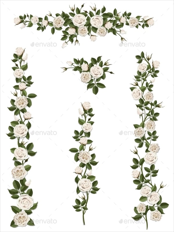 white-rose-brushes-set