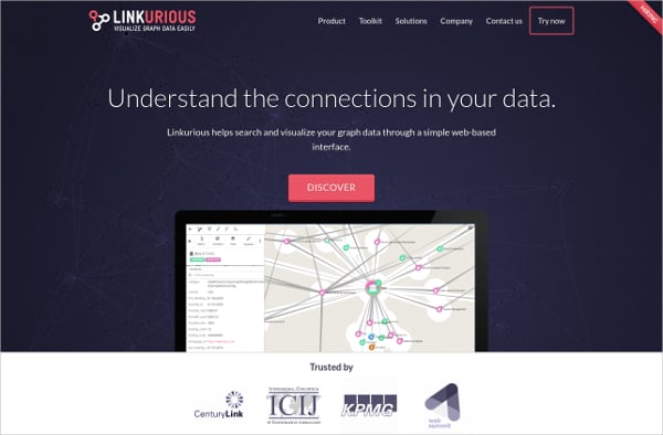 linkurious simple web based interface