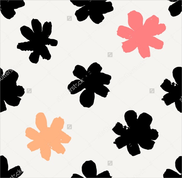 floral pattern petal brushes