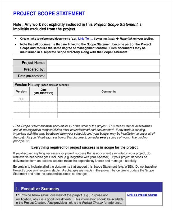 11+ Statement Templates - Free Word, PDF Documents Download