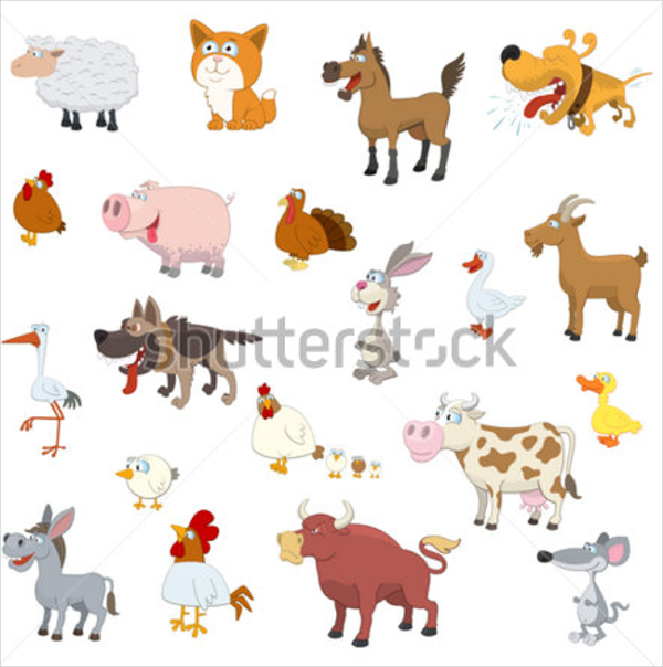 farm animal vector