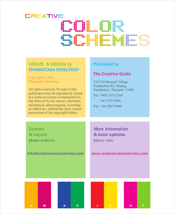 web design color chart