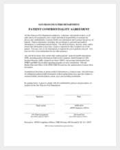 Example Generic Patient Confidentiality Agreement