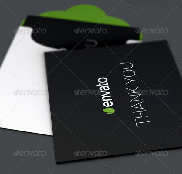corporate thank you card