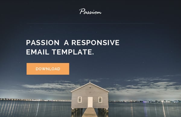 passion %e2%80%93 html responsive email template