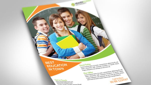 education leaflet samples