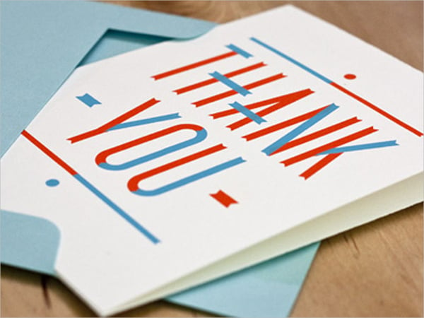 french thank you card