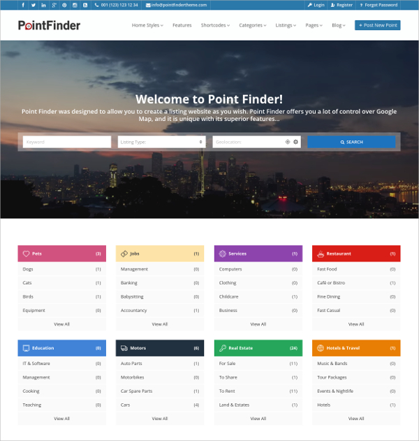 25+ Directory WordPress Themes